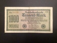 Allemagne billet 1000 d'occasion  Ham