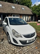 White vauxhall corsa for sale  EVESHAM