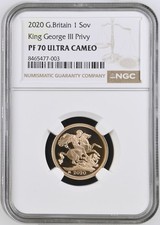 2020 gold proof for sale  LONDON