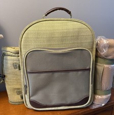 Conjunto Piquenique na Ascot Mochila Verde Isolada para 2 Pessoas Novo comprar usado  Enviando para Brazil