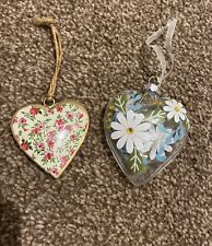 Hanging heart decorations. for sale  RHYL