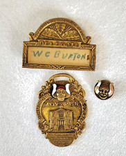 RARO 1928 M.O.V.P.E.R. Broche, distintivo de delegado sessão anual do Conselho Supremo da Gruta comprar usado  Enviando para Brazil