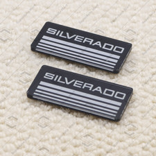 2pcs silverado emblem for sale  Hebron
