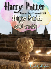 HARRY POTTER - GOLD VT401, Rare, Kinder Joy Funko 2024, Amazing Spring SALE! na sprzedaż  PL