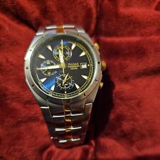 Pulsar chronograph mens for sale  CALNE