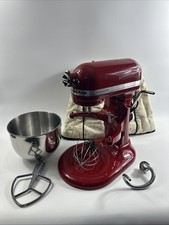 Usado, Kitchenaid Professional HD 5 Qt tigela de elevação MISTURADOR DE SUPORTE em vermelho KG25HOXER com tampa comprar usado  Enviando para Brazil