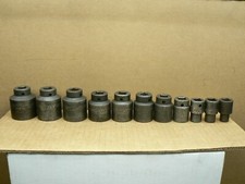 MAC TOOLS 11 PEÇAS 1/2 UNIDADE SAE. CONJUNTO DE SOQUETE DE 6 PONTOS SHORT IMPACT 3/8 A 1-1/4 comprar usado  Enviando para Brazil