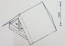Tenda canadese posti usato  Castellazzo Bormida