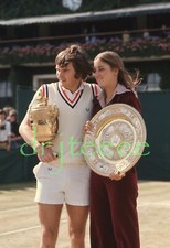Tênis 1974 WIMBLEDON Jimmy Connors & Chris Evert - 35mm corrediça comprar usado  Enviando para Brazil