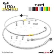 Kit tubi freno in treccia Frentubo Tipo 1 acciaio BMW R850R 1994-2002 Serie 259R, usado comprar usado  Enviando para Brazil