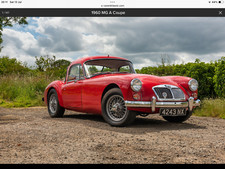 1960 mga coupe for sale  WIGAN