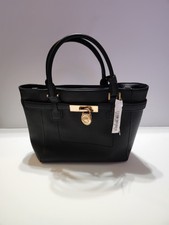 Usado, Bolsa tote de viagem Michael Kors couro preto Hamilton comprar usado  Enviando para Brazil