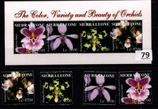 OB SERRA LEOA - MNH - NATUREZA - FLORES - PLANTAS - ORQUÍDEAS comprar usado  Enviando para Brazil