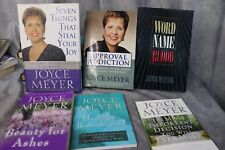 Lot of 6 Joyce Meyer Christian Women Inspirational Books Self Help comprar usado  Enviando para Brazil