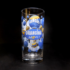 N23.547 Orangina Move Glass laranja polpa frutas bebida publicidade mesa decoração comprar usado  Enviando para Brazil