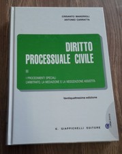 Crisanto mandrioli diritto usato  Villanova di Camposampiero