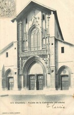 Chambery cathedral facade d'occasion  Expédié en Belgium