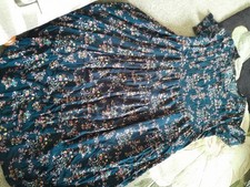 Pretty navy floral for sale  TORQUAY