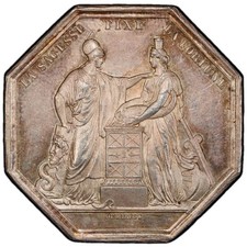 Bank octagonal silver d'occasion  Expédié en Belgium