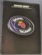 1987 saab brochure for sale  Olympia