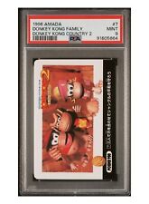 1996 Donkey Kong Country DKC2 Amada Carddass Kong Family #7 PSA 9 (Pop 1, 1 H) comprar usado  Enviando para Brazil