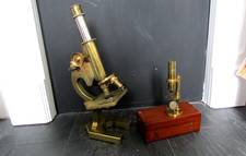 Beck brass microscope for sale  SOUTHEND-ON-SEA