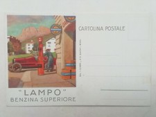 Cartolina pubblicitaria lampo usato  Roma