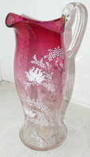 Grand pichet verre d'occasion  Arronville
