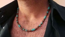 Collier homme perles d'occasion  Bordeaux-