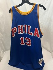 CAMISETA VINTAGE AUTÊNTICA MITCHELL NESS WILT CHAMBERLAIN 76ERS Philadelphia Warriors comprar usado  Enviando para Brazil