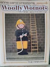Fireman. knitting pattern for sale  CARNFORTH