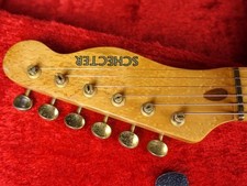 Guitarra elétrica Schecter Tlsparkle usada década de 1980 estilo HR/HM acabamento roxo comprar usado  Enviando para Brazil