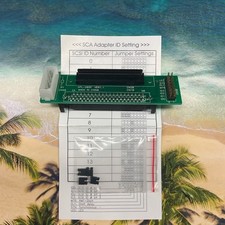 Conector HD conector SCA 80 pinos - 68 pinos placa adaptador SCSI conversor XPL-065B, usado comprar usado  Enviando para Brazil