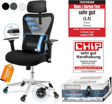 Clouvou bürostuhl ergonomisch gebraucht kaufen  Ellerau