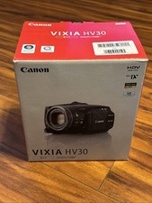 Câmera Filmadora Canon VIXIA HV30 Kit MiniDV HDV HD Alta Definição 1080i Testada Funciona comprar usado  Enviando para Brazil