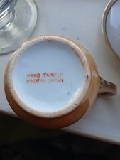 Japanese porcelain cups for sale  BOLTON