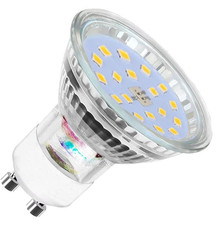 Żarówka LED GU10 5W, 60W zamiennik halogenu, zestaw 2+1, idealna do domu, używany na sprzedaż  PL