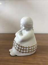 Statuina bambina porcellane usato  Martignacco