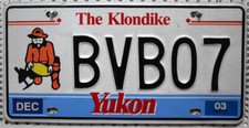 Kanada nummernschild yukon gebraucht kaufen  Euskirchen