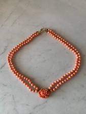 Collana corallo rosa usato  Montale