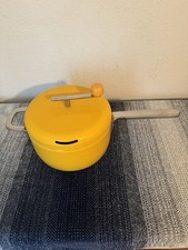 Popper de pipoca Popsmith - Amarelo 6 quartos aço inoxidável fogão popper comprar usado  Enviando para Brazil