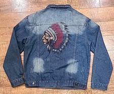 Indian embroidered denim for sale  Fairgrove