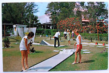 Cartão postal - CAMPO DE GOLFE EM MINIATURA, HOTEL MARINHO, BARBADOS, ÍNDIAS OCIDENTAIS (EX9-16) comprar usado  Enviando para Brazil