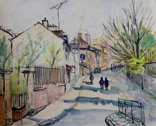 Grande aquarelle cms d'occasion  La Bazoche-Gouet
