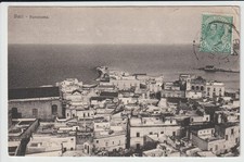 1910 antica cartolina usato  Foligno