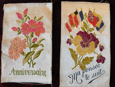 Woven silk birthday d'occasion  Expédié en Belgium