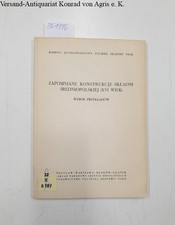 Zapomniane konstrukcje skladni nowopolskiej (XVI wiek) Vergessene Konstrukte der na sprzedaż  Wysyłka do Poland