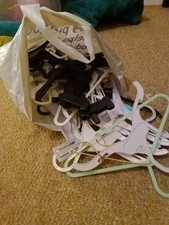 Bag clothes hangers for sale  SHERBORNE