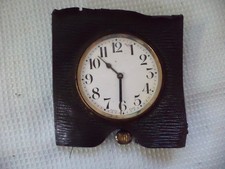 Antique travel clock for sale  HAWICK