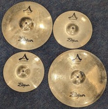 Zildjian Custom A Cymbal Pack - 20" Medium Ride, 18" Crash, 14" Hi-Hat Pair comprar usado  Enviando para Brazil